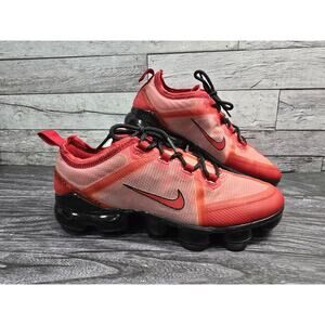 Nike Air VaporMax 2019 Varsity Red AJ2616-600 Youth Size 6Y Women's 7.5